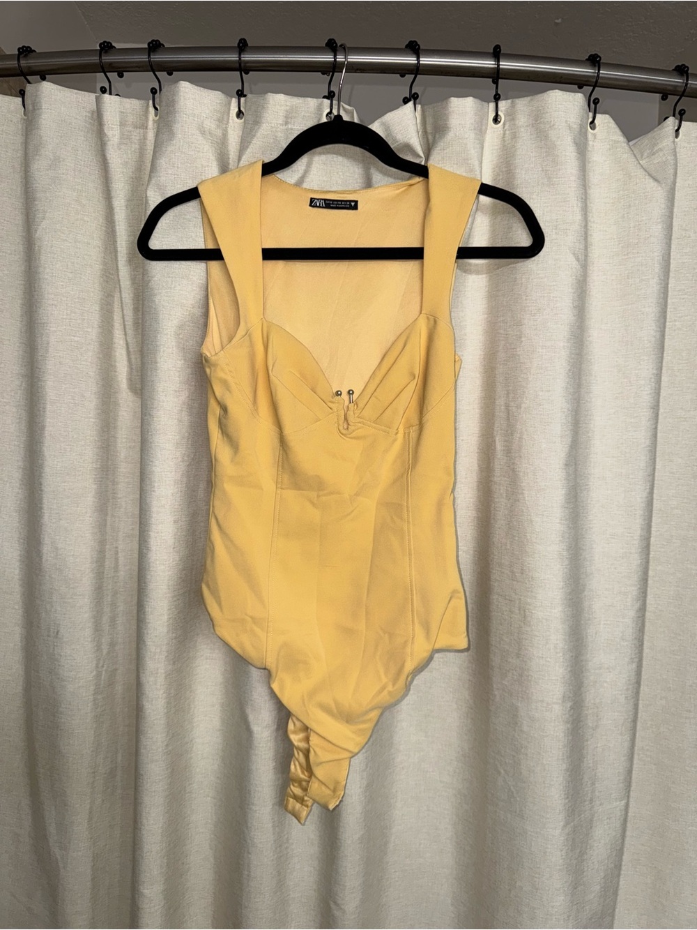 Zara Yellow bodysuit